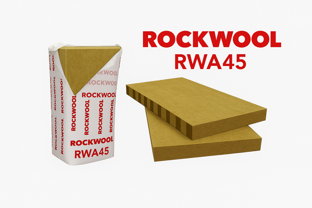 Rockwool Rwa RWA45 Rockwool Slab Insulation- All Thicknesses - Pinks Insulation ...