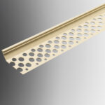 10mm Plastic Angle Bead 2.5m Ivory 50pp