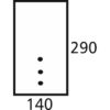 Naylor R11 Fair Faced 140mm x 290mm Concrete Lintel - All Sizes - Image 2