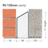 IG Heavy Duty Structural Steel Lintel L1/XHD 100 - All Sizes - Image 2