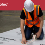 T-Bord Non Flame Retardant Floor & Wall Protection Sheeting Black 2400x1200x2mm