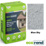 Ecorend MR1 One Coat Render Blue Sky Top Coat Pallet Deal 40x 25kg