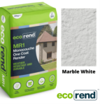 Ecorend MR1 One Coat Render Marble White Top Coat 25kg