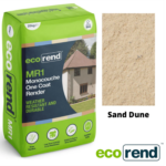 Ecorend MR1 One Coat Render Sand Dune Top Coat Pallet Deal 40x 25kg