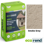 Ecorend MR1 One Coat Render Smoke Grey Top Coat Pallet Deal 40x 25kg
