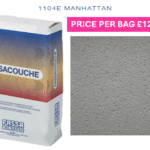Fassa Bortolo Fassacouche Manhattan 1104E Top Coat Pallet Deal 48x 25kg