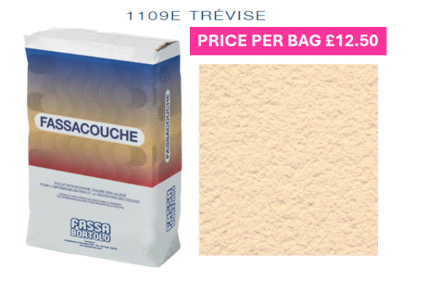 Fassa Bortolo Fassacouche Trevise 1109E Top Coat Pallet Deal 48x 25kg