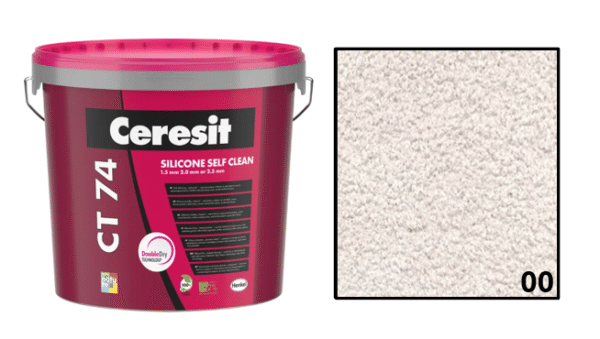 Ceresit CT74 1.5mm Grain Silicone Self Clean 25kg- All Colours - Image 3