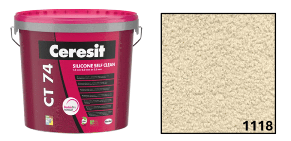Ceresit CT74 1.5mm Grain Silicone Self Clean 25kg- All Colours - Image 13
