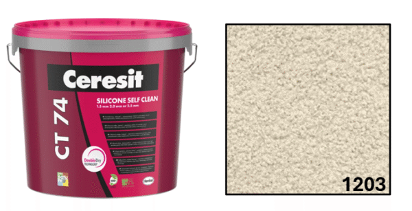 Ceresit CT74 1.5mm Grain Silicone Self Clean 25kg- All Colours - Image 12