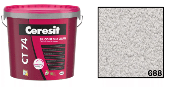 Ceresit CT74 1.5mm Grain Silicone Self Clean 25kg- All Colours - Image 6