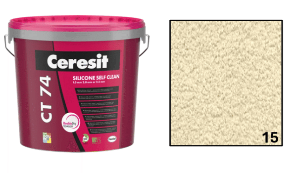 Ceresit CT74 1.5mm Grain Silicone Self Clean 25kg- All Colours - Image 9