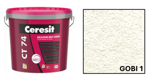Ceresit CT74 1.5mm Grain Silicone Self Clean 25kg- All Colours - Image 4