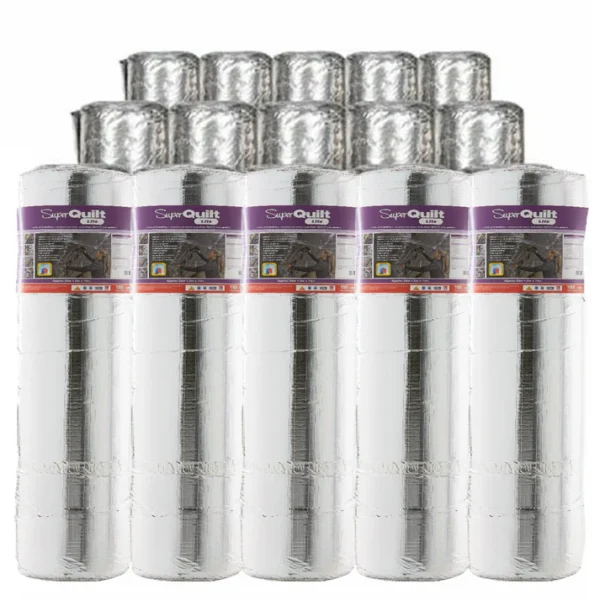 YBS SuperQuilt Lite 10m x 1.5m (15sm) Pallet Deal 16 Rolls (240sm)