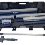 Refina X-SKIM PRO 7pc Stainless Steel Spatula Kit with Pole & Carry Case