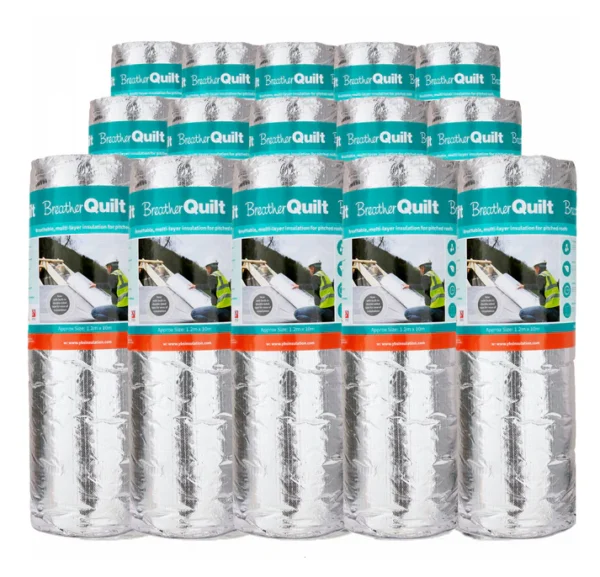 YBS BreatherQuilt 10m x 1.2m Pallet Deal 15 Rolls (180sm)