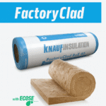 Knauf FactoryClad Roll 40 Glass Mineral Wool 140mm- Pallet Deal 24x Rolls (230.976sm)