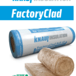 Knauf FactoryClad Roll 40 Glass Mineral Wool 80mm- Pallet Deal 24x Rolls (406.08sm)